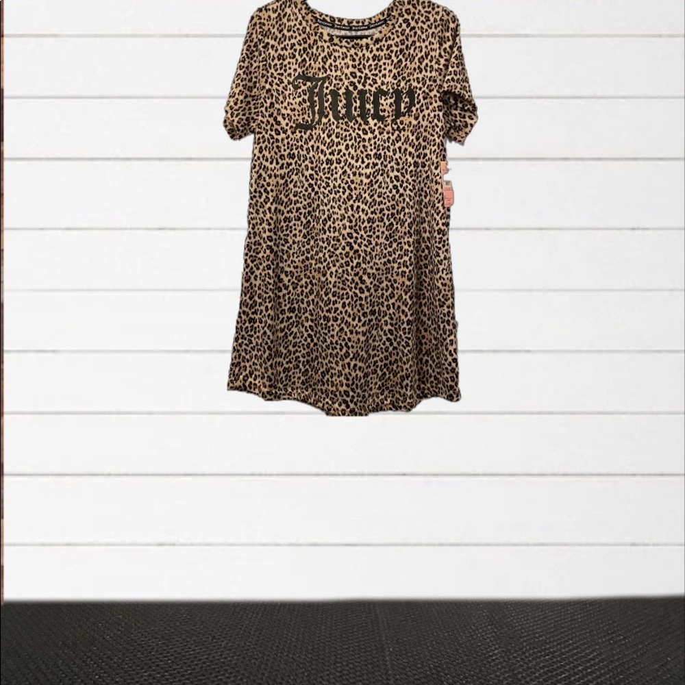 NWT Juicy Couture Animal Print Nightgown (Size Large)